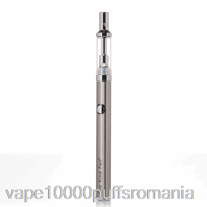 Vape Romania The Kind Pen Slim 510 Kit Vaporizator Argintiu
